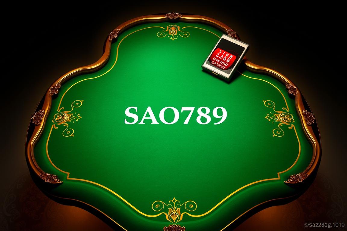 Baccarat trực tuyến SAO789