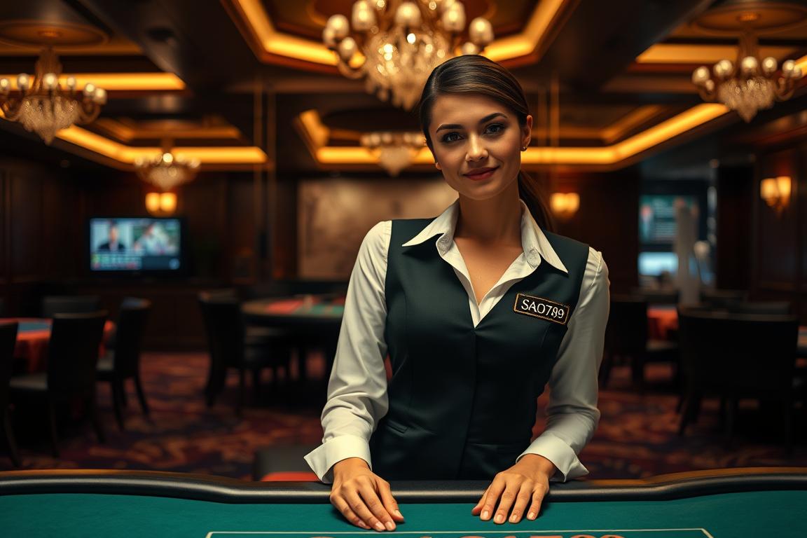 Dealer xinh đẹp SAO789