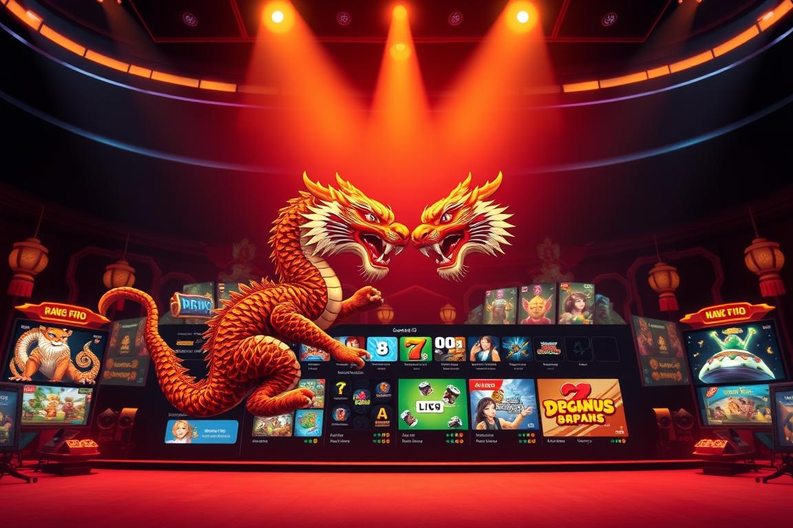 Giao diện Rồng hổ online SAO789 Giao diện Rồng hổ online SAO789