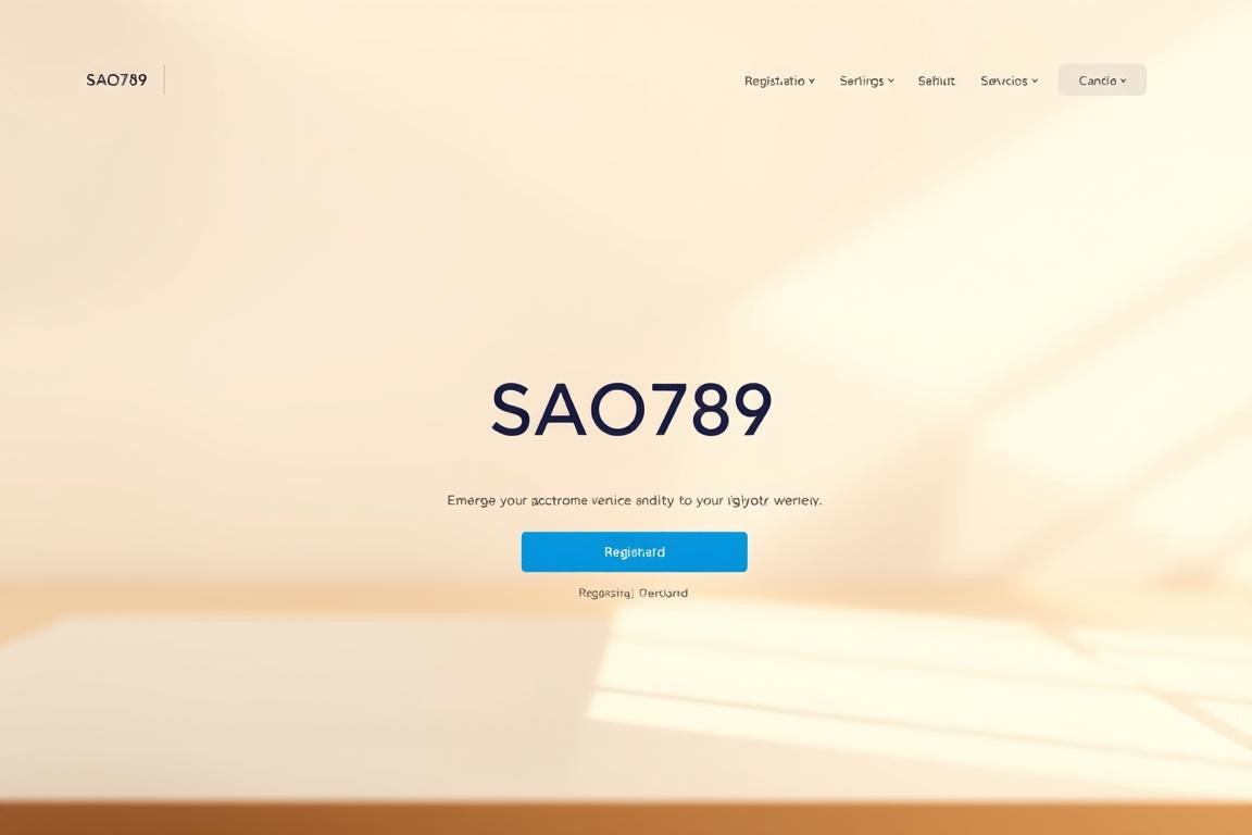 Hướng dẫn đăng ký SAO789 Hướng dẫn đăng ký SAO789