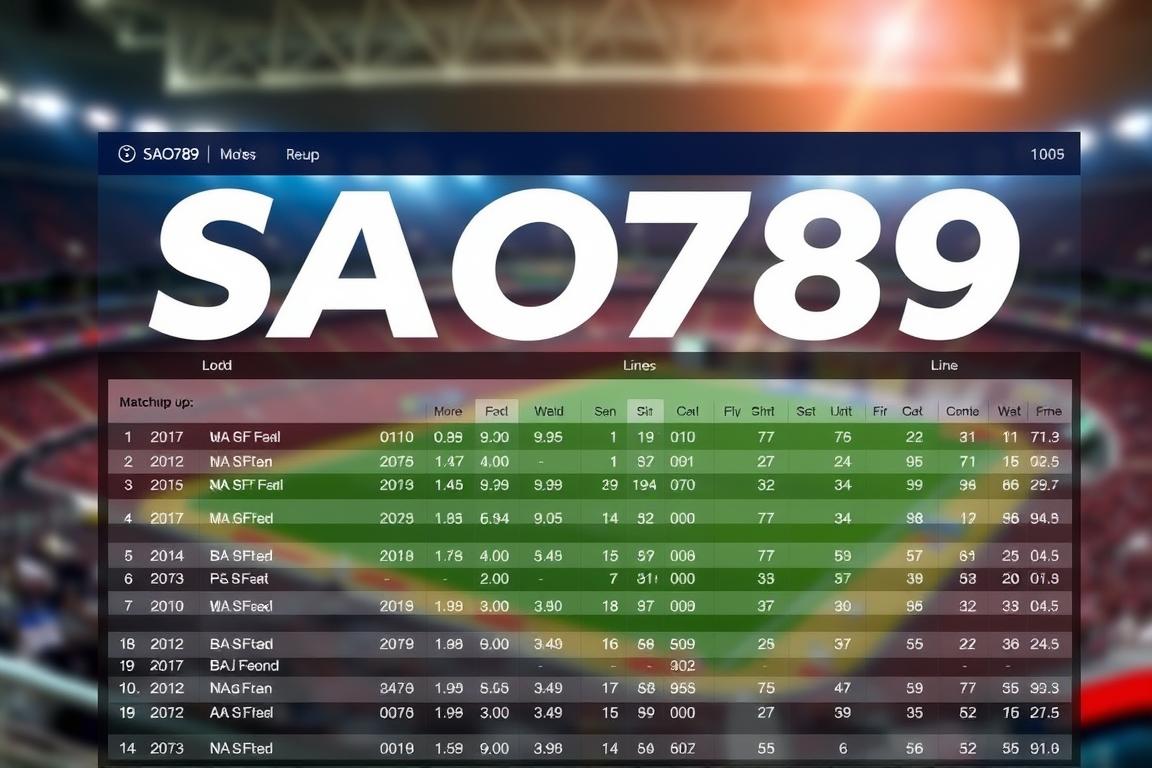 Kèo nhà cái SAO789 chính xác