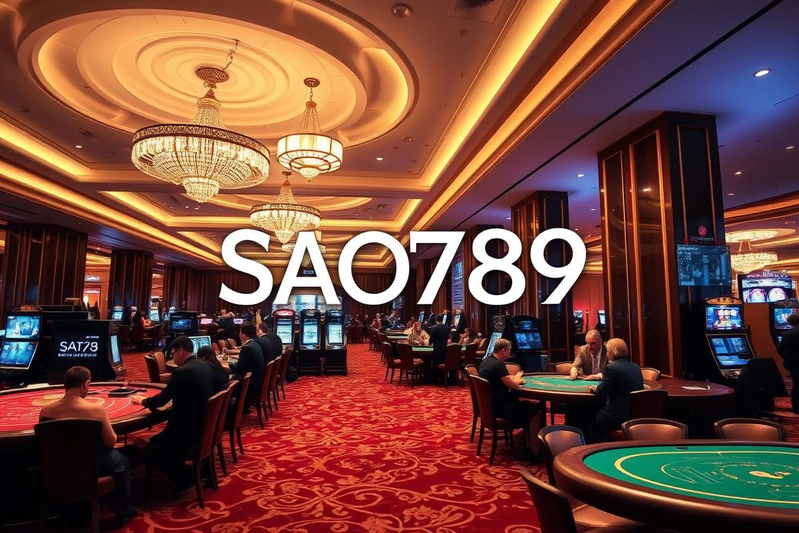 Trải nghiệm casino thực tế SAO789